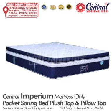 Spring Bed Central Imperium Pocket PlushTop PillowTop mattress only 160 x 200