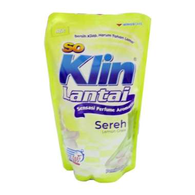 Promo Harga So Klin Pembersih Lantai Sereh Lemongrass 780 ml - Blibli
