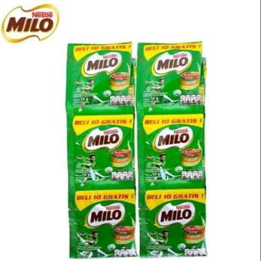 Susu Milo Sachet 22g isi 10 Sachet / Susu Milo Bubuk Renceng / Milo Active-Go Rencengan Sachet