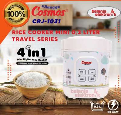 RICE COOKER MINI DIGITAL COSMOS CRJ-1031 0,3L