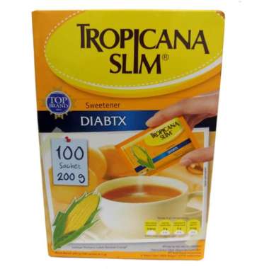 Promo Harga Tropicana Slim Sweetener Diabtx 100 pcs - Blibli