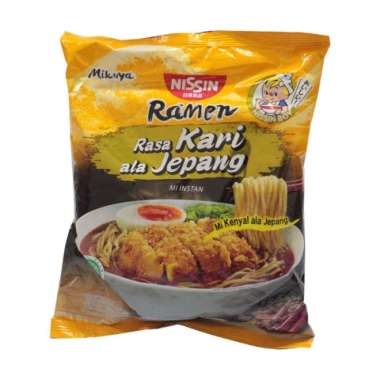 Promo Harga Nissin Mikuya Ramen Instan Noodles Kari Ala Jepang 87 gr - Blibli