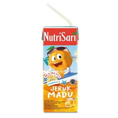 Nutrisari Jeruk Madu Kotak 200Ml