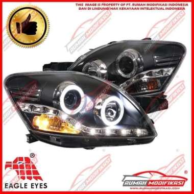 HEADLAMP - TOYOTA VIOS 2007-2012 - STARLINE - LED - BLACK