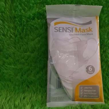 MASKER SENSI DUCKBILL 3 PLY / MASKER 3 PLY / MASKER SENSI 6 PCS