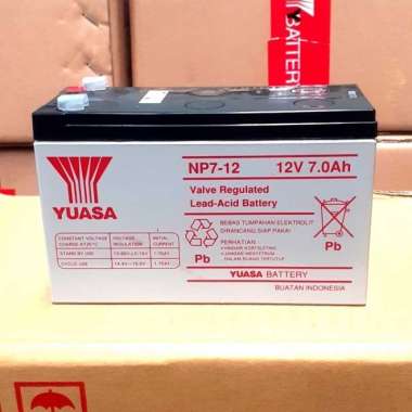 Aki Battery Ups, Portable Speaker, Sprayer Elektrik Yuasa Np7-12