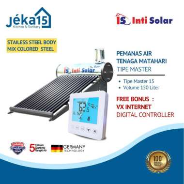 Pemanas Air Tenaga Matahari Inti Solar Master Series | Water Heater
