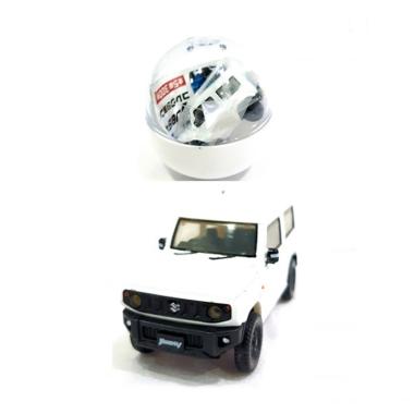 AOSHIMA JB64 Suzuki Jimny Diecast - White [1:64]