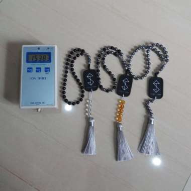 TASBIH 33 KESEHATAN NEGATIF ION 15.000+KARTU JAMINAN ASLI