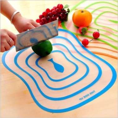 Talenan Transparan Besar - Flexible Cutting Board mat Alas Pemotong