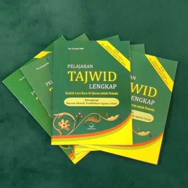 Buku Pelajaran TAJWID Lengkap Bacaan Gharib - Cara Baca Alquran Untuk