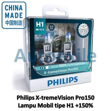 Philips X-tremeVision Pro150 H1 Xtreme Vision Gen2 150% Lampu Mobil Fiesta Captiva CRV Sedona Wuling