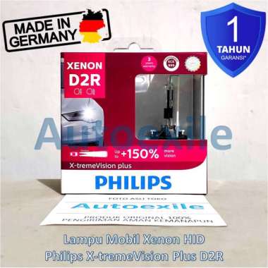Philips Xtreme Vision Plus HID Xenon D2R Lampu Mobil Juke Civic Camry Grand Vitara Camry Volvo S60