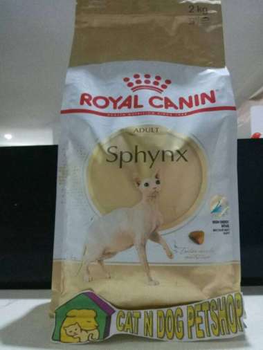 OEM Royal Canin Sphynx Cat 2kg / Makanan Kucing Sphynx