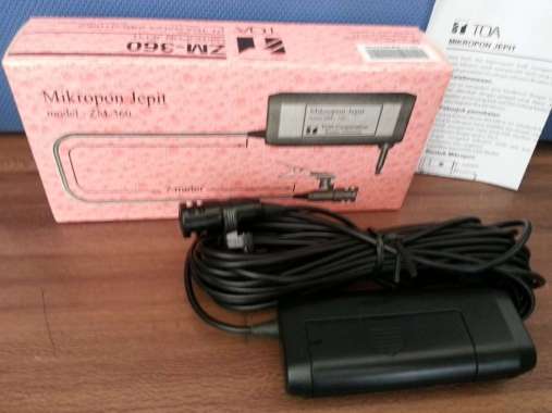 Mikropon Jepit / Mic / Microphone Jepit TOA 7 Meter ZM-360 Original