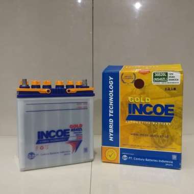 Aki Incoe Gold NS40ZL 12V 35Ah untuk Mobil Honda dan Toyota