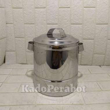 tong langseng stainless 22 - tong dandang nasi- panci masak nasi sekat