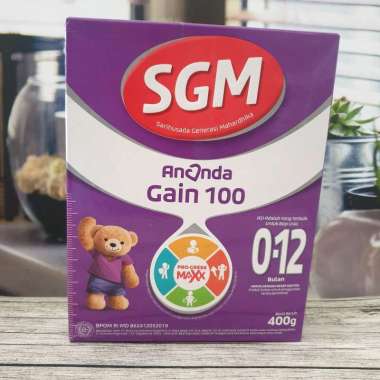 SGM Ananda Gain100 400gram - Susu Gizi Tumbuh Kembang Bayi
