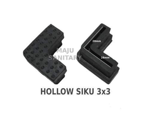 Karet kursi holo siku 3x3 karet alas pengaman kaki besi meja kursi karet pelindung kaki kursi