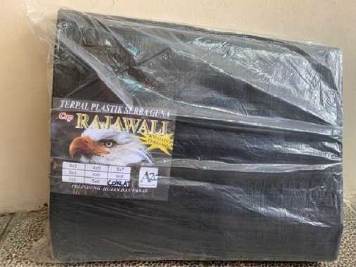 Terpal Plastik A20 Ukuran 5x7 (Terpal Truk, Tenda ; Warna Cokelat ) Cokelat
