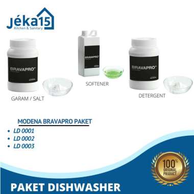 PAKET LENGKAP SABUN DISHWASHER | SABUN DISHWASHER | MODENA BRAVAPRO