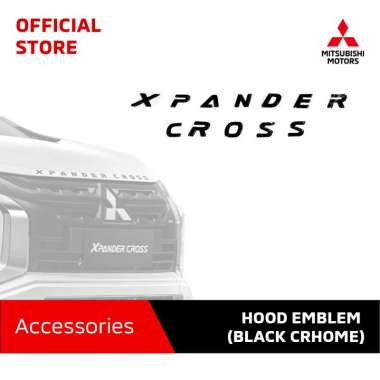Mitsubishi Motors HOOD EMBLEM (BLACK CHROME) Xpander Cross