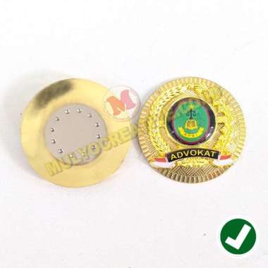 Pin Logo APSI Advokat Pin Logo Bros Logo Advokat Bulat Murah Mulyocreative Magnet