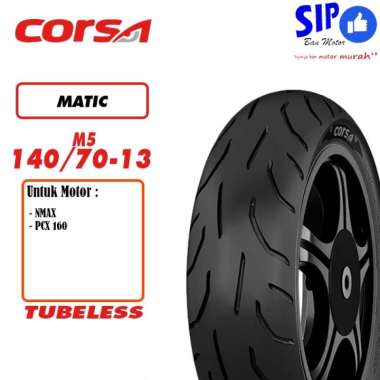 Ban motor Nmax Corsa M5 140 70 13 Platinum tubeless