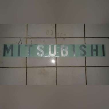 Logo Stiker Bak L300 Mitsubishi