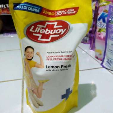 Promo Harga Lifebuoy Body Wash Lemon Fresh 850 ml - Blibli