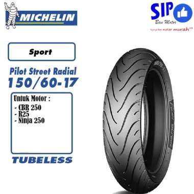 Ban motor sport Michelin Pilot Street Radial 150 60 17 Tubeless