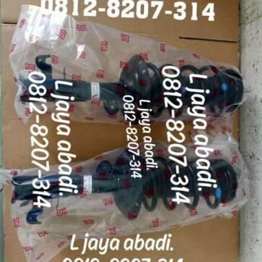 Shock Breaker Depan Honda Mobilio Komplit Per Dan Support