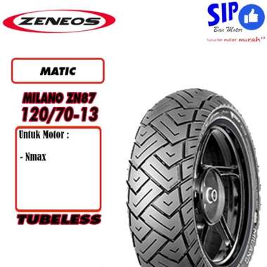 Ban motor Nmax Zeneos Milano 120 70 13 Tubeless