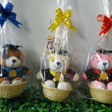 Boneka Wisuda Jemi Keranjang