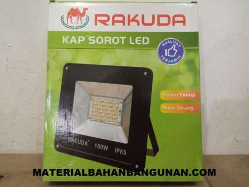 Lampu Tembak 100Watt Sorot Outdoor LED Putih Flood Light Lapangan