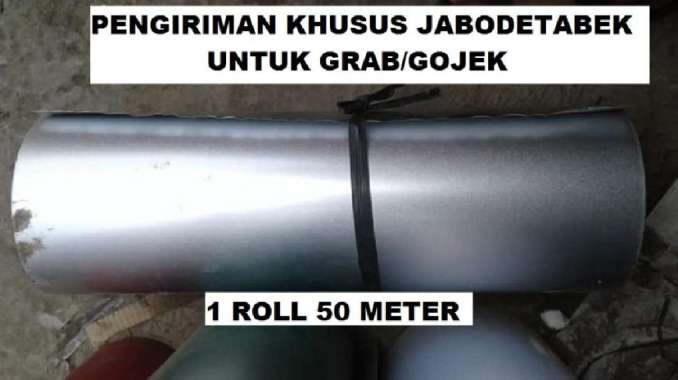 Seng Plat Galvalum 0.25 mm x 90 cm Seng Talang Air Atap Jual PerRoll