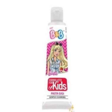 B&B Kids Toothpaste 50g Barbie Kids Strawberry / Pasta & sikat Gigi Anak Pasta Gigi