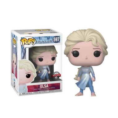 Funko Pop Disney Frozen 2 Elsa with Ocean Dark Sea Exclusive #597 Action Figure