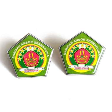Lencana Pin Protokoler Banser Warna Hijau Pin Banser Protokoler Mulyocreative