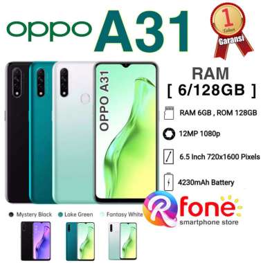 NEW OPPO A31 RAM 6/128GB Fantasy White