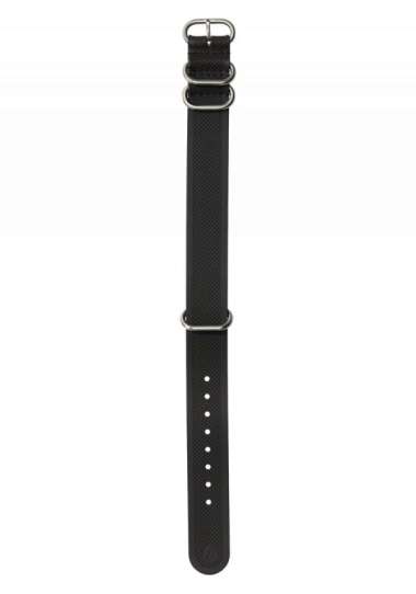 NIXON STRAP 20mm FKM RUBBER NATO Band BLACK
