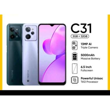 Realme C31 ram 3/32 Dark grey