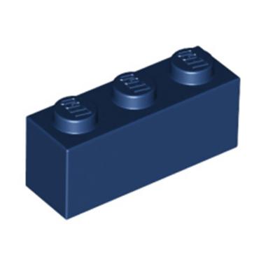 Lego 2x6 Brick Dark Blue Lot of 4 New