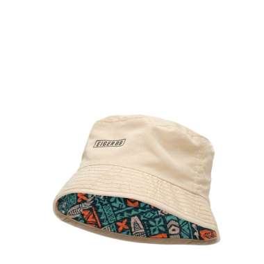 Topi Eiger Original Abstricko Bucket Hat JR M Khaki