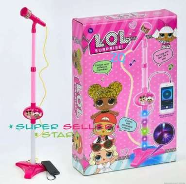 MICROPHONE LOL Mainan Mix Anak Mic Nyanyi Anak Karaoke SIng