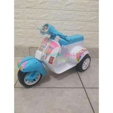 MAINAN ANAK VESPA MINI MUSIC DAN LAMPU FD 303