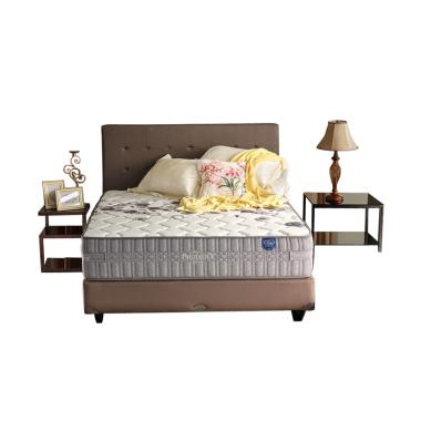 Elite Prudent New Edition Set Springbed - Putih [Mattress + Divan + Sandaran] 160 x 200 PUTIH