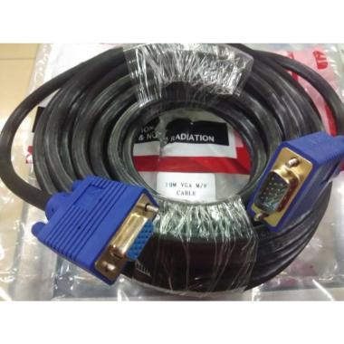 Netline Kabel VGA Male to VGA Female 10 M