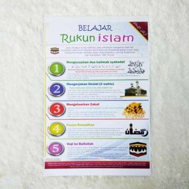 Poster Belajar Rukun Islam