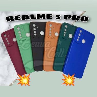 Realme 5 Pro, Realme C11 - Softcase Pro Kamera Pc Realme 5Pro // C11 REALME 5PRO - BIRU-RANDOM